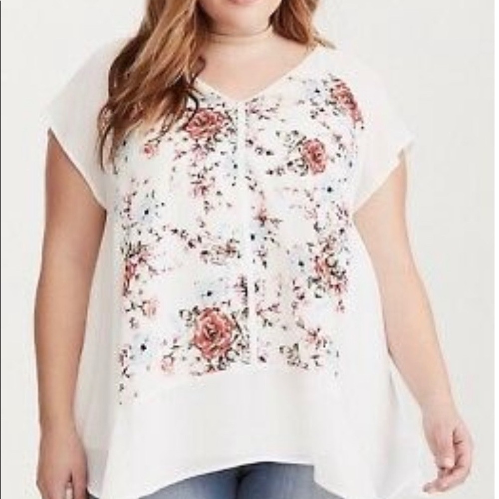 Chiffon Floral Top